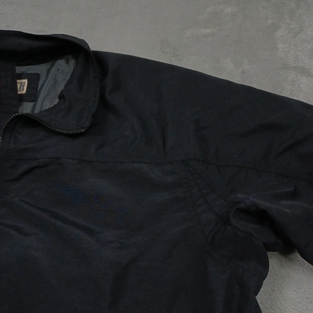 Nike‎ Jacket Mens XLT Black Zip Long Sleeve Outdoor Casual Pockets Workwear